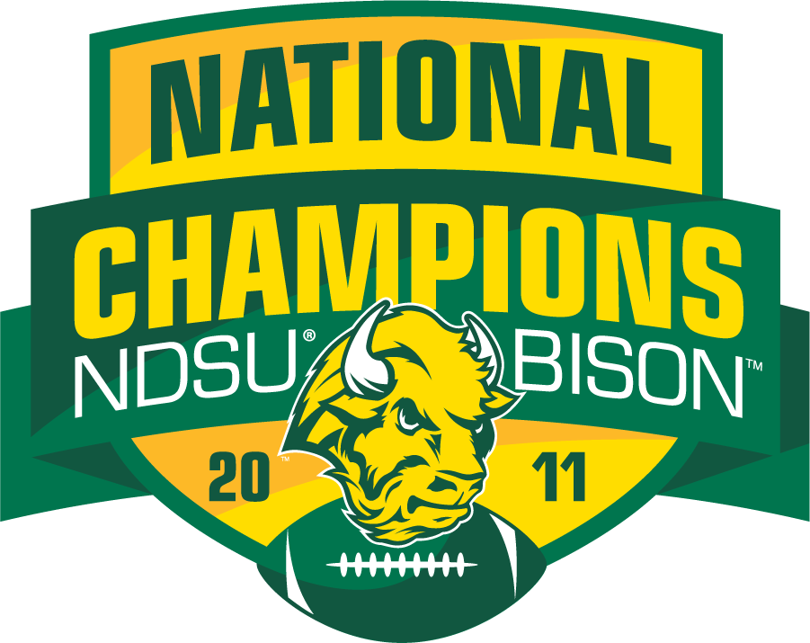 North Dakota State Bison 2011 Champion Logo DIY iron on transfer (heat transfer)